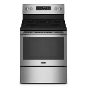 Maytag MER7700LZ Electric Range with Air Fryer and Basket - 5.3 cu. ft.