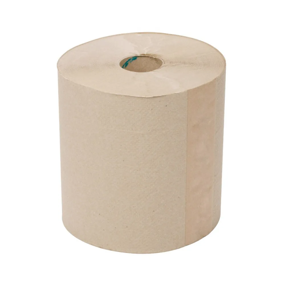 Merfin® Exclusive #7850N Natural Paper Roll Towel (7.5” x 800’) - 6 Rolls