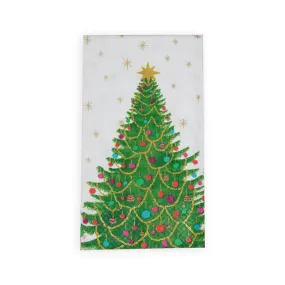 Merry and Bright Paper Guest Towel Napkins - 15 per Package