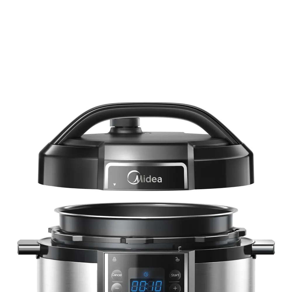 Midea 5.7L Pressure Cooker 12 Programs 9-In-1 Safety Features High-Pressure Quick Cook