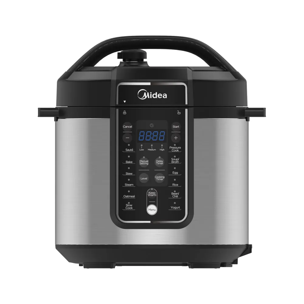 Midea 5.7L Pressure Cooker 12 Programs 9-In-1 Safety Features High-Pressure Quick Cook