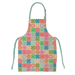 Multi Hawaiian Quilt Adult Apron