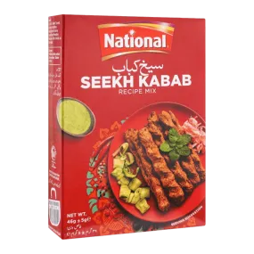 NATIONAL SEEKH KABAB MASALA 50G