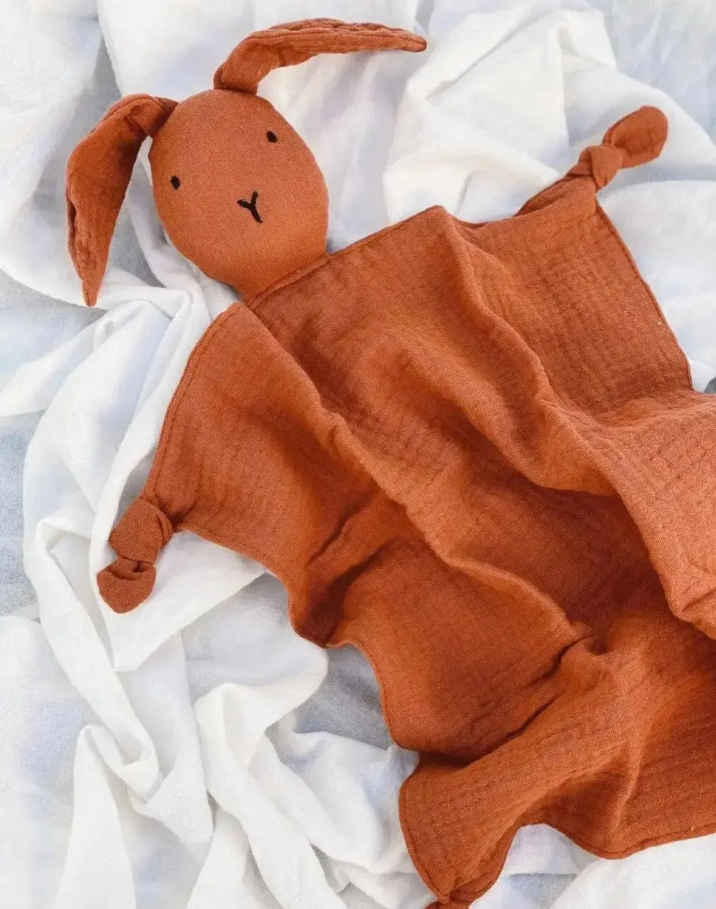 Nenina & Co. Dou Dou Bunny Comforter Terracotta