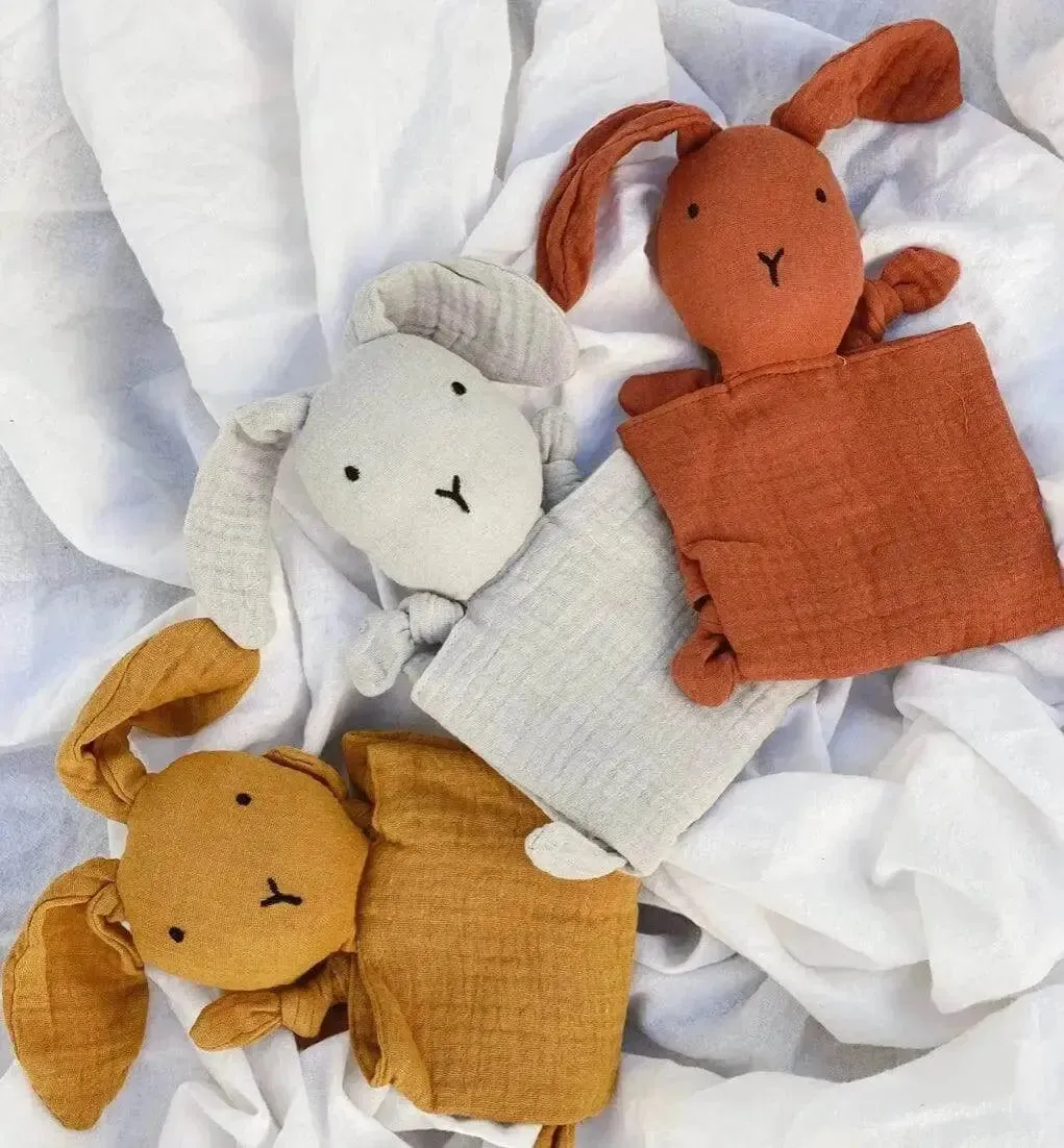 Nenina & Co. Dou Dou Bunny Comforter Terracotta