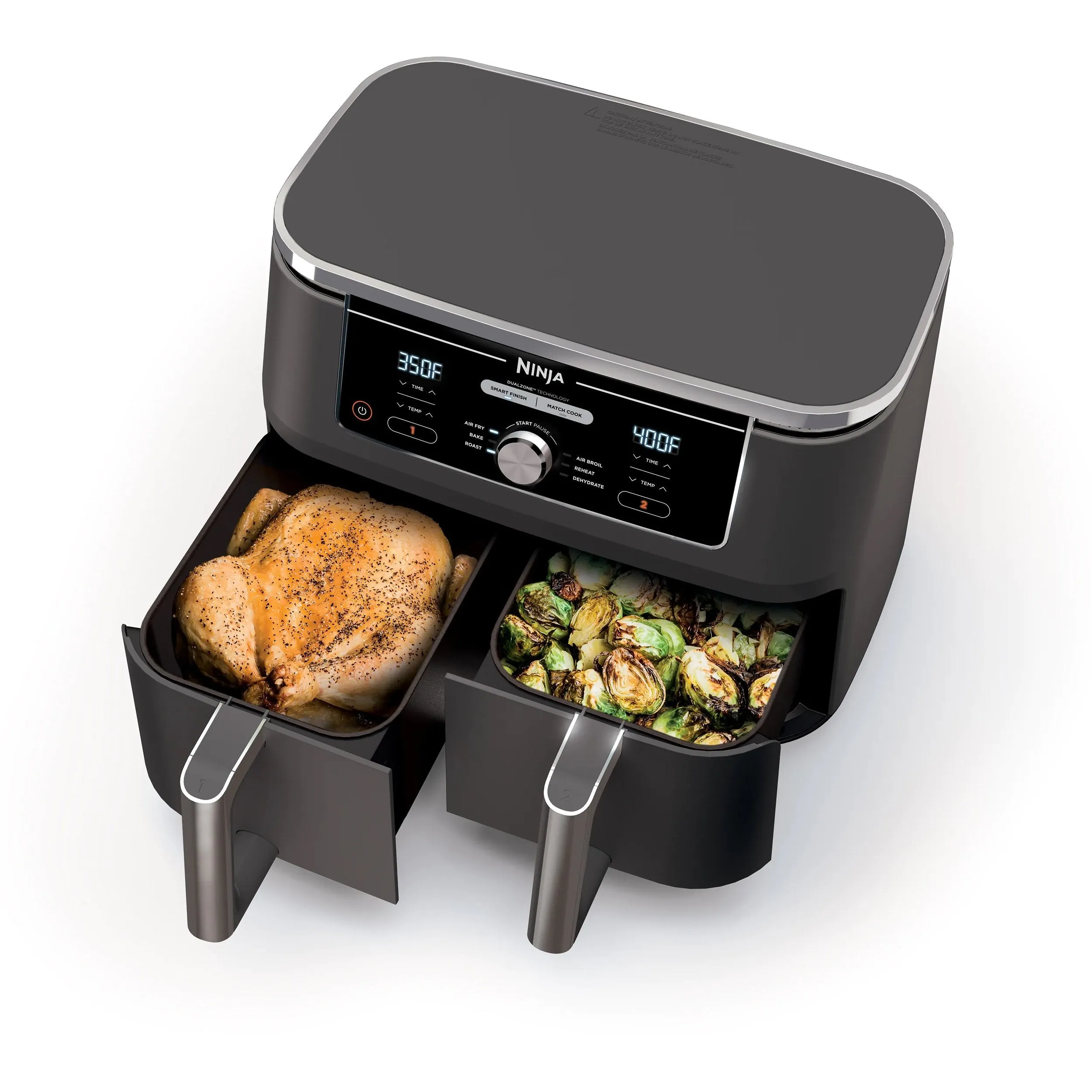 Ninja DZ401 Foodi 6-in-1 10-qt. XL 2-Basket Air Fryer