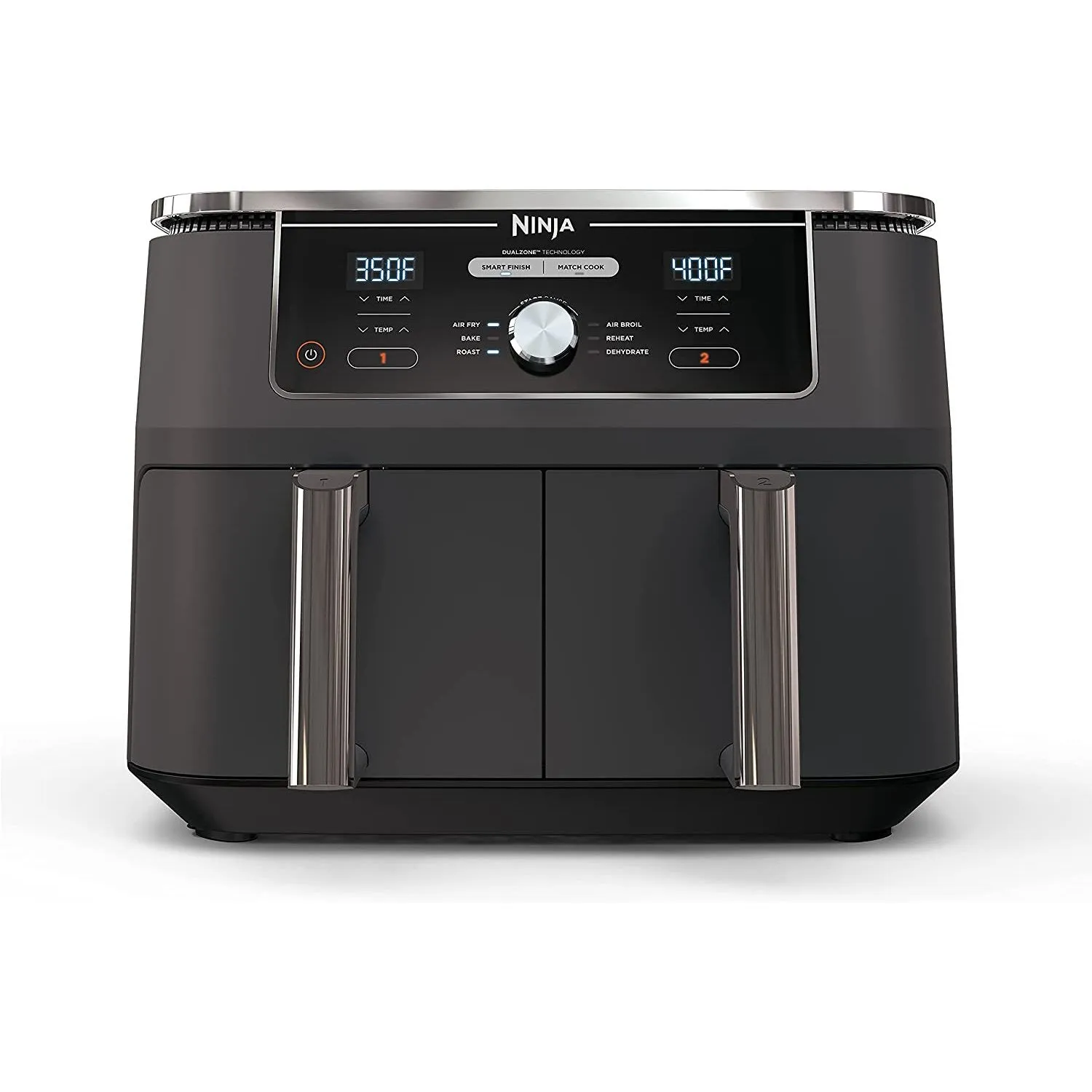 Ninja DZ401 Foodi 6-in-1 10-qt. XL 2-Basket Air Fryer