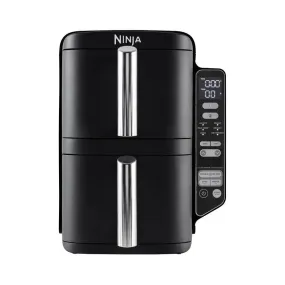 Ninja SL300UK 7.6 Litre 2-Drawer Double Stack Air Fryer, Black