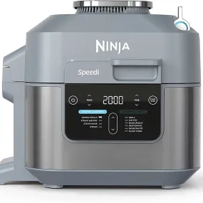 Ninja Speedi ON400UK 5.7 Litre Rapid Multi Cooker and Air Fryer, Grey