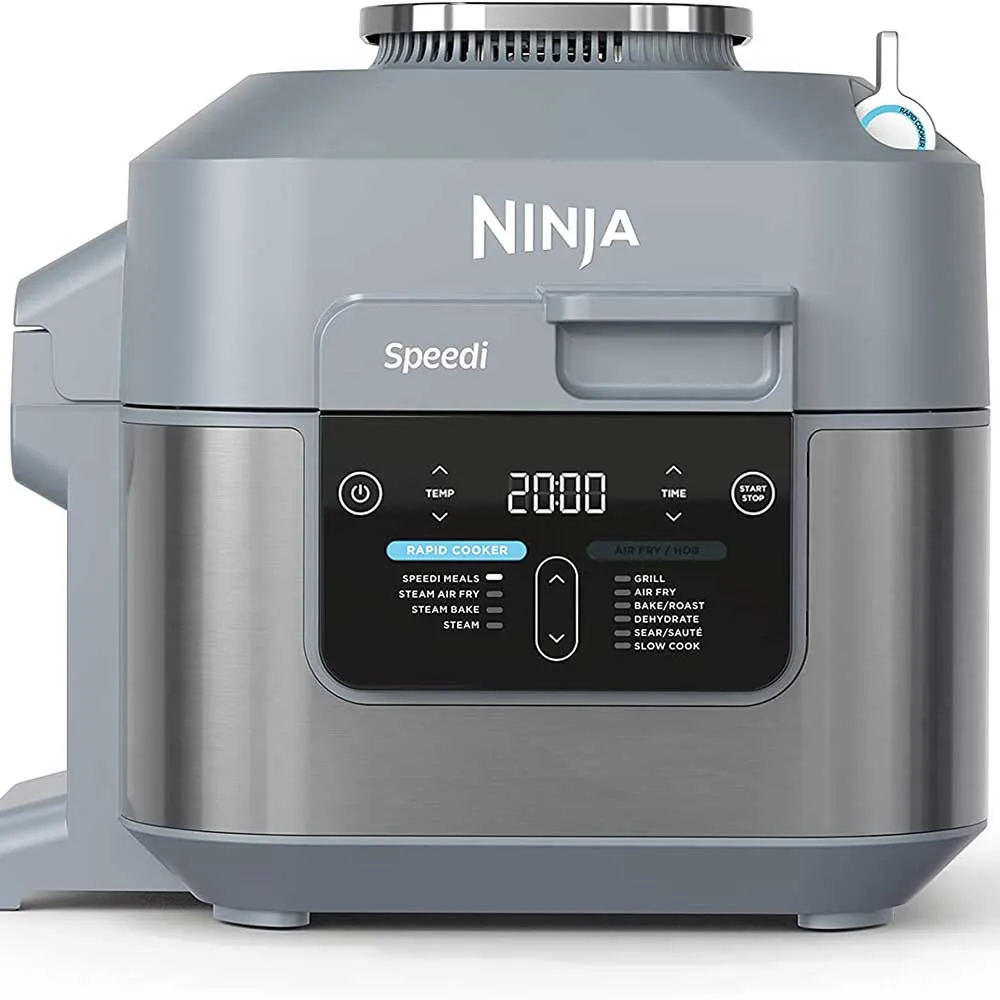 Ninja Speedi ON400UK 5.7 Litre Rapid Multi Cooker and Air Fryer, Grey