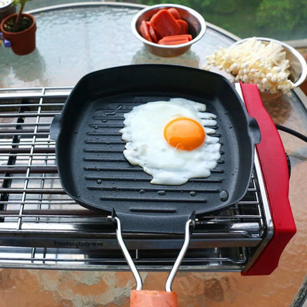 Non-sticky Cast Iron Steak Frying Pan