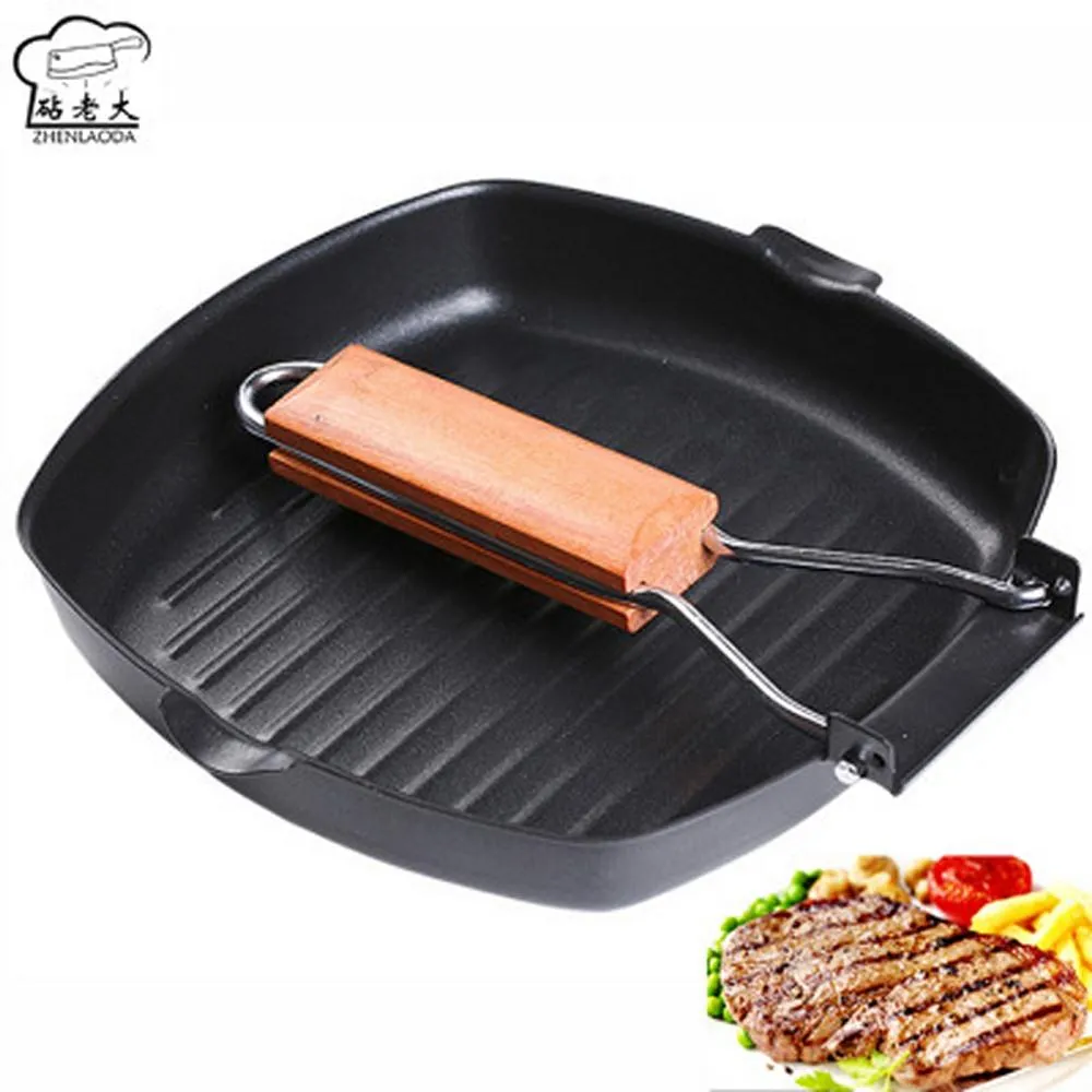 Non-sticky Cast Iron Steak Frying Pan