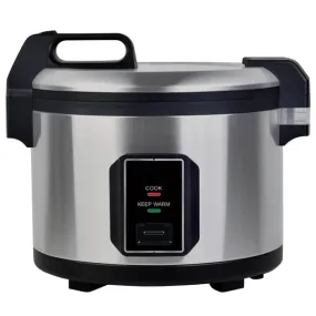 Omega Advanced Electric 60 Cup Rice Cooker/Warmer with Hinged Cover - CFXB-180B (18 L)