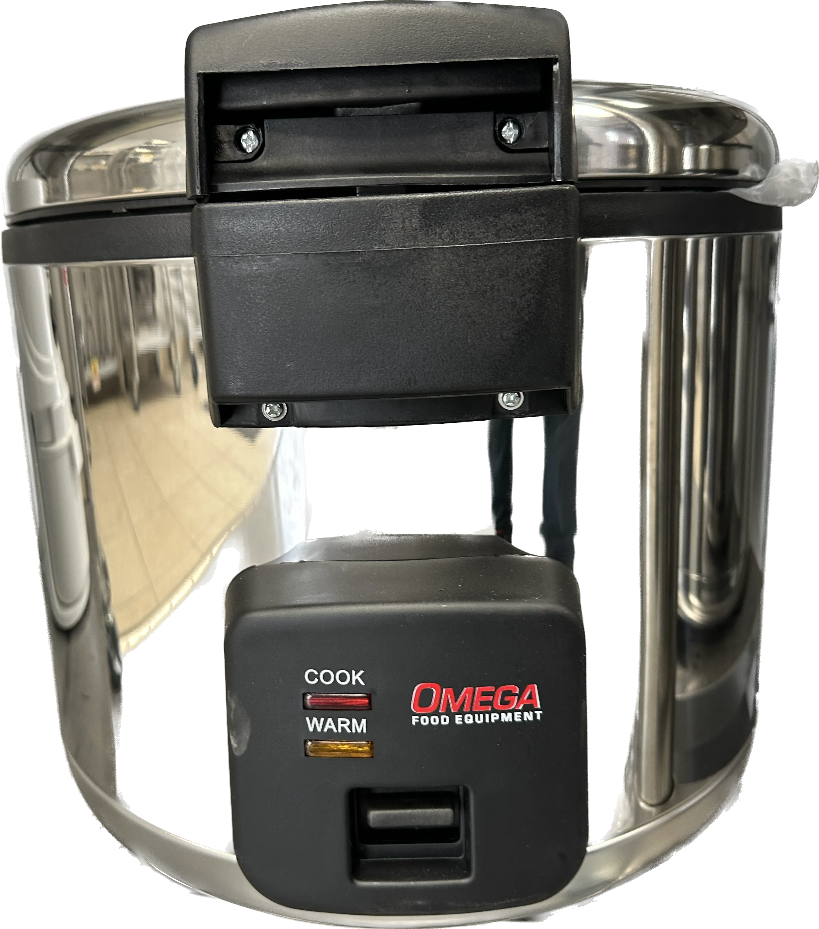 Omega Advanced Electric 60 Cup Rice Cooker/Warmer with Hinged Cover - CFXB-180B (18 L)