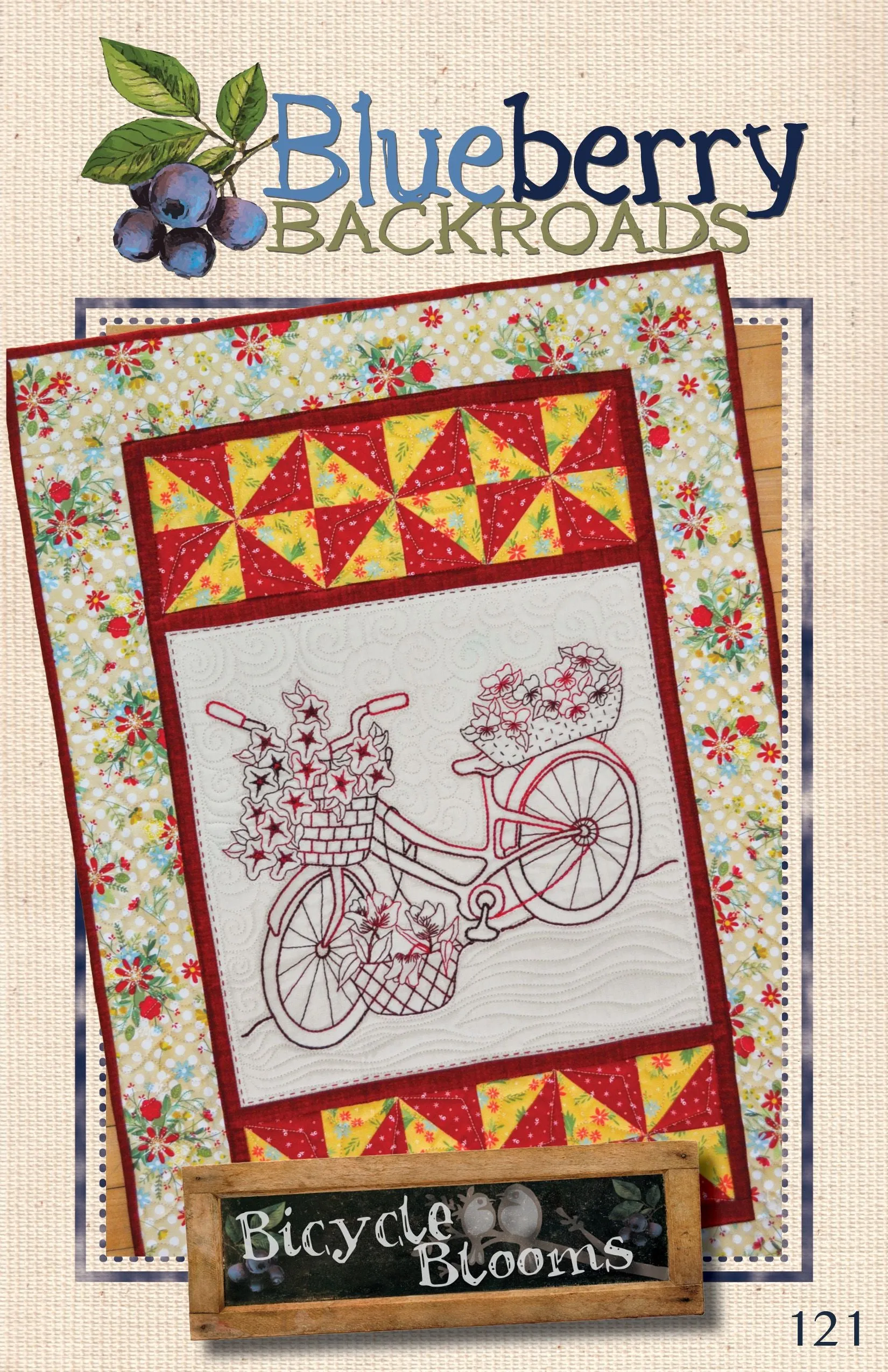 Pattern #121 - Bicycle Blooms