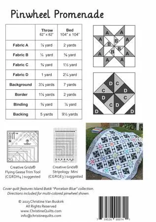 Pinwheel Promenade Quilt Pattern