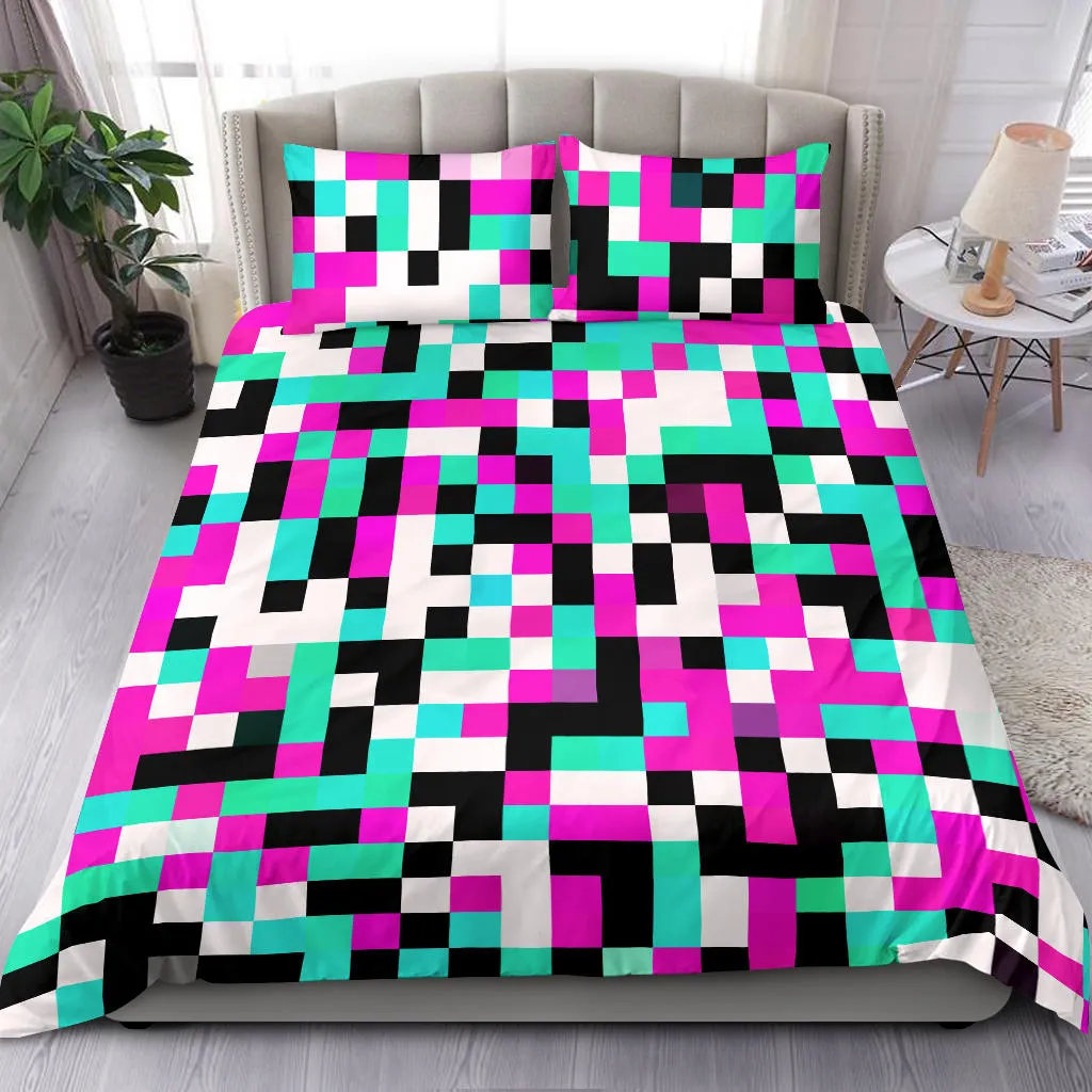 PIXEL PINK BEDDING SET | HUBERT S