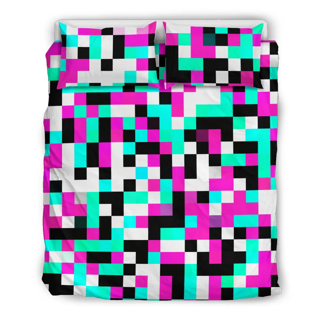 PIXEL PINK BEDDING SET | HUBERT S