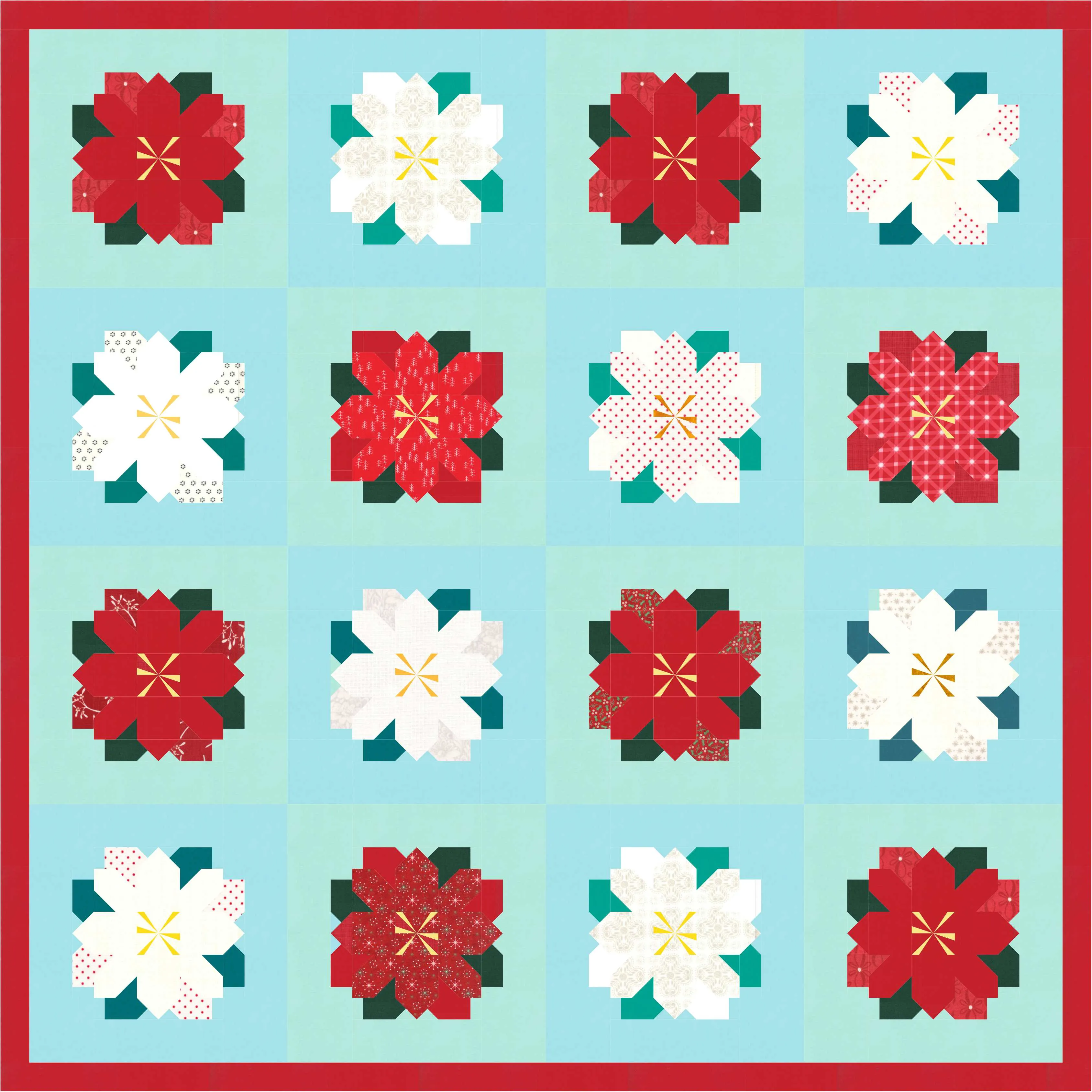 Poinsettia Pattern