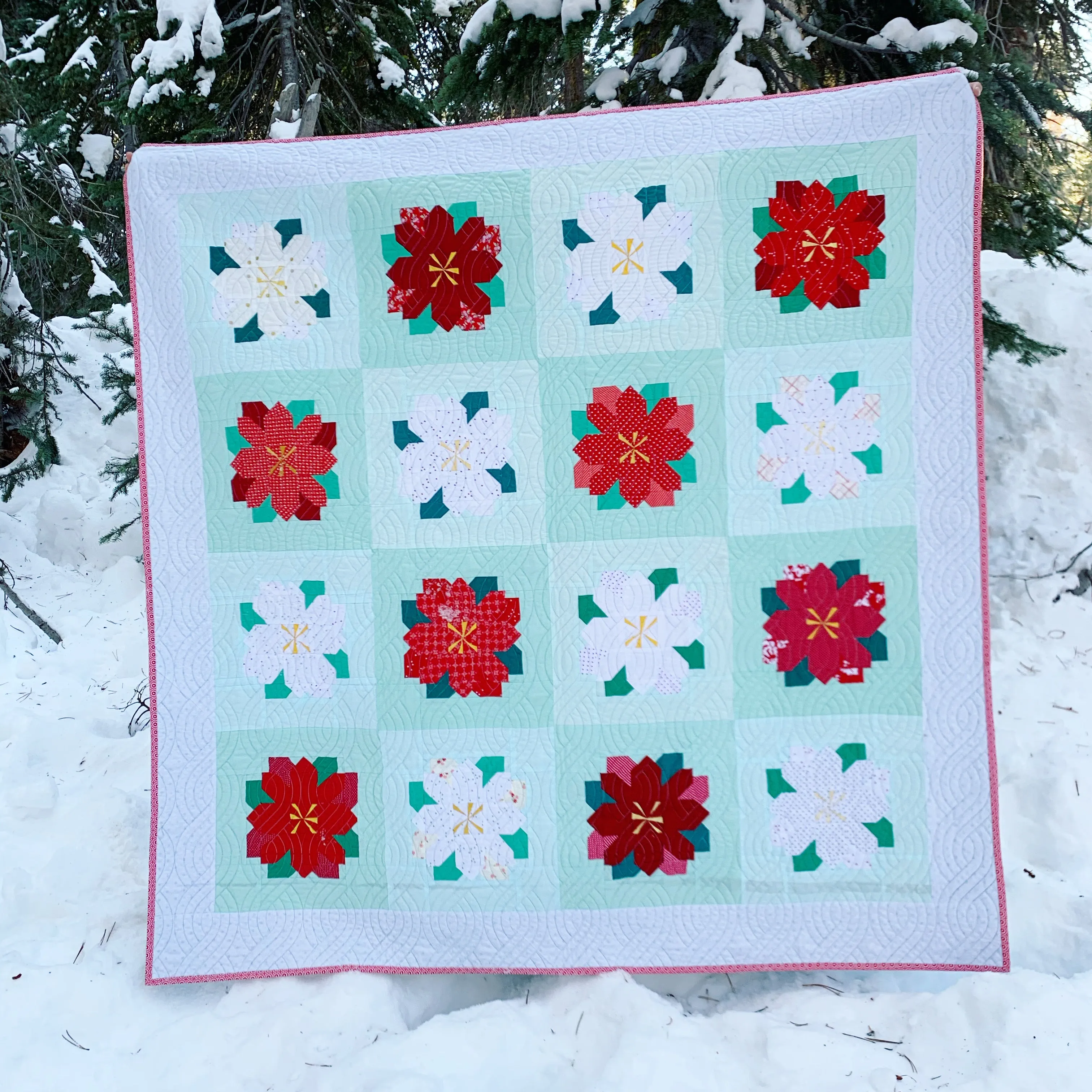 Poinsettia Pattern