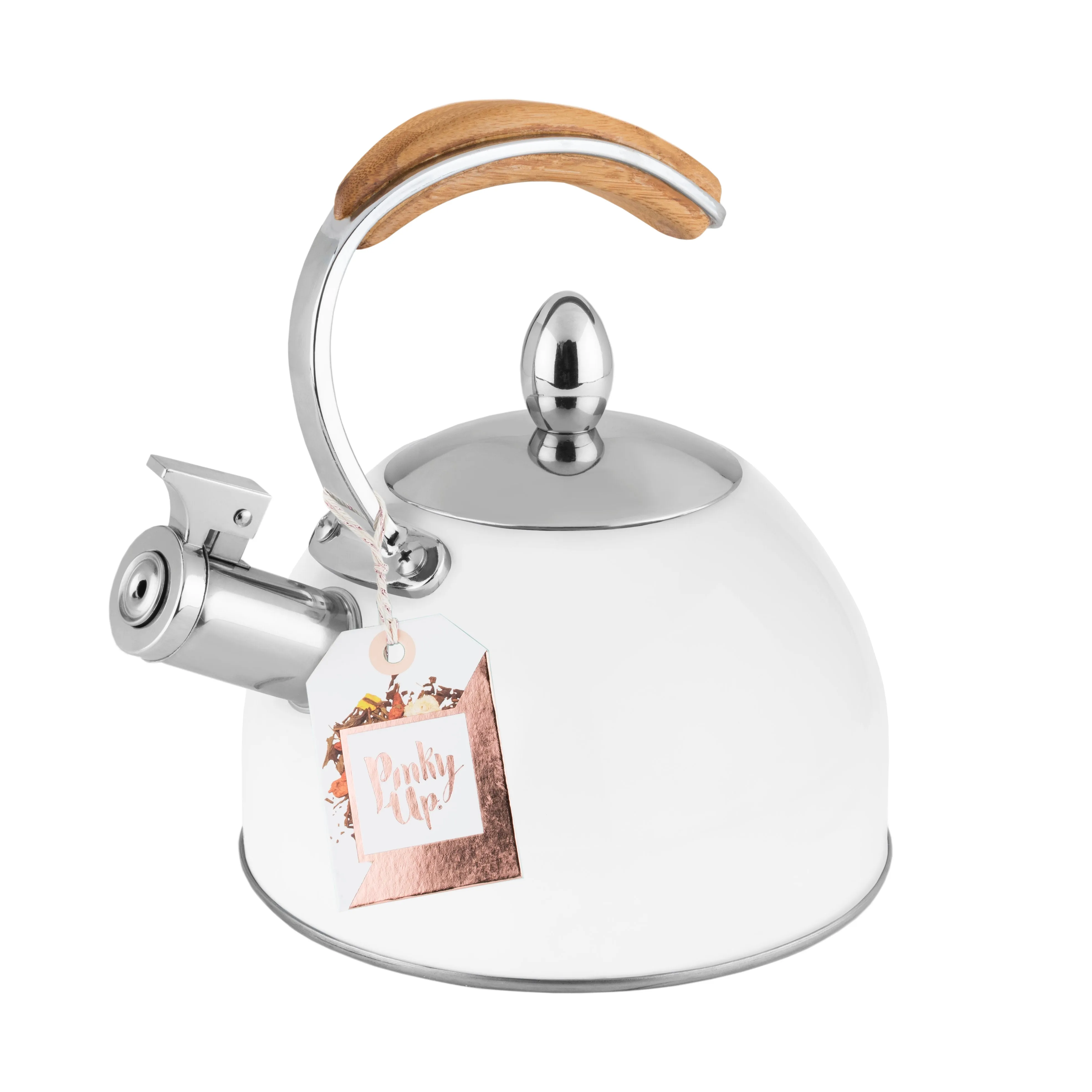 Presley White Tea Kettle