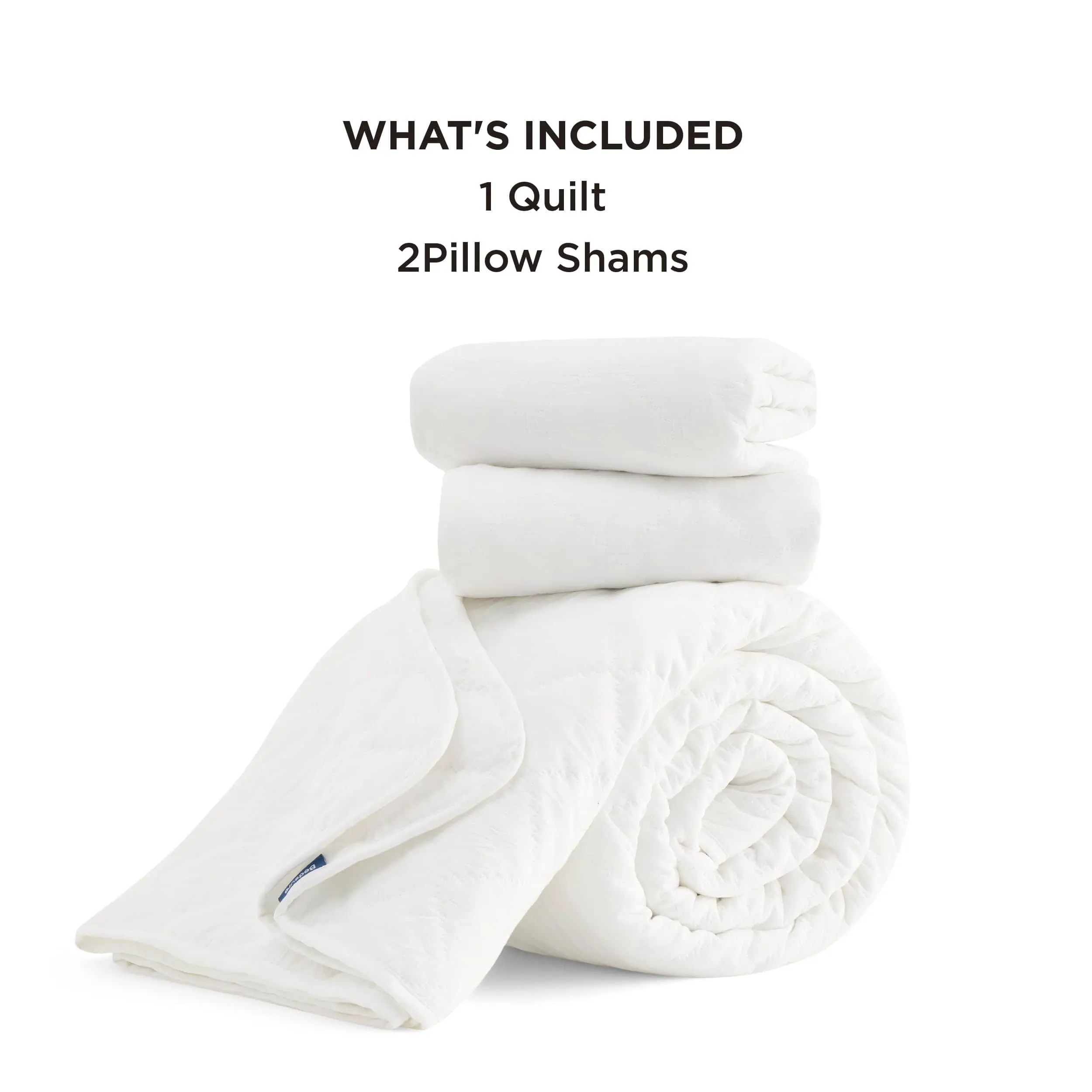 Prewashed Microfiber Quilt Set