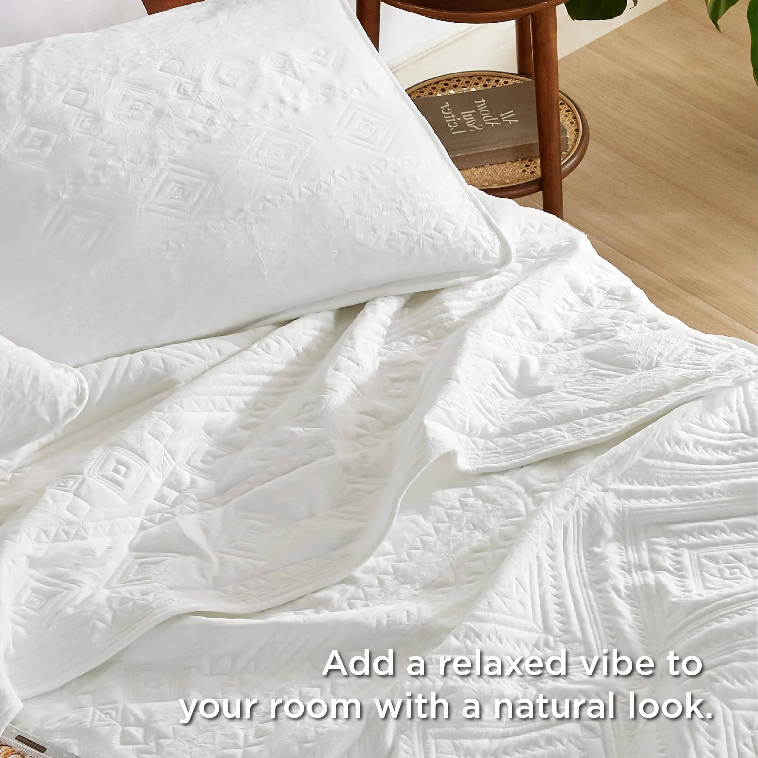 Prewashed Microfiber Quilt Set