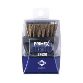 PrimeX Barber Knuckle Brush Black Boar Bristle