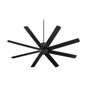 PROXIMA 72" 8 BLADE TRANSITIONAL CEILING FAN- MATTE BLACK