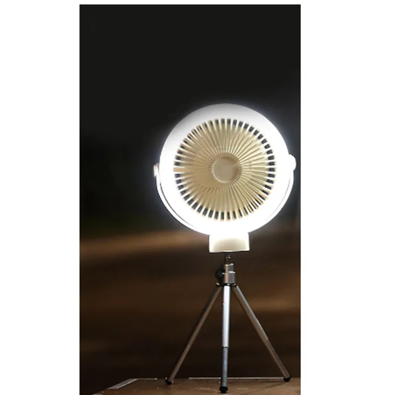 Rechargeable Mini Led Tripod Desktop Fan U36