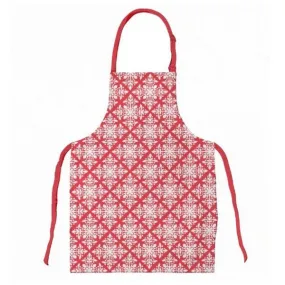 Red Quilt Apron