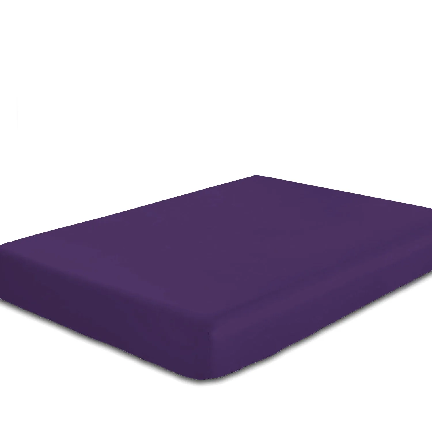 Rest Super Soft Queen Flat Sheet 200x220cm-Dk Purple