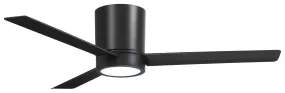 Roto Flush 52" Ceiling Fan in Coal