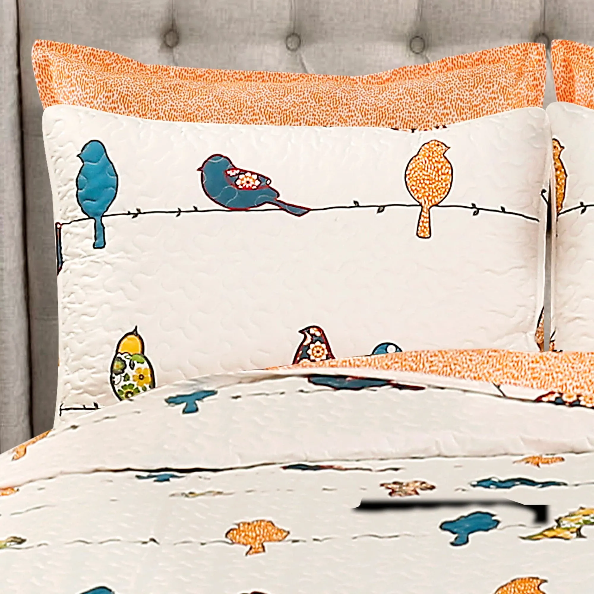 Rowley Birds Quilt 7 Piece Set