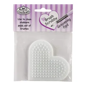 Royal Brush Brush Scrubby Grooming Pad 3 inch X3.25 inch