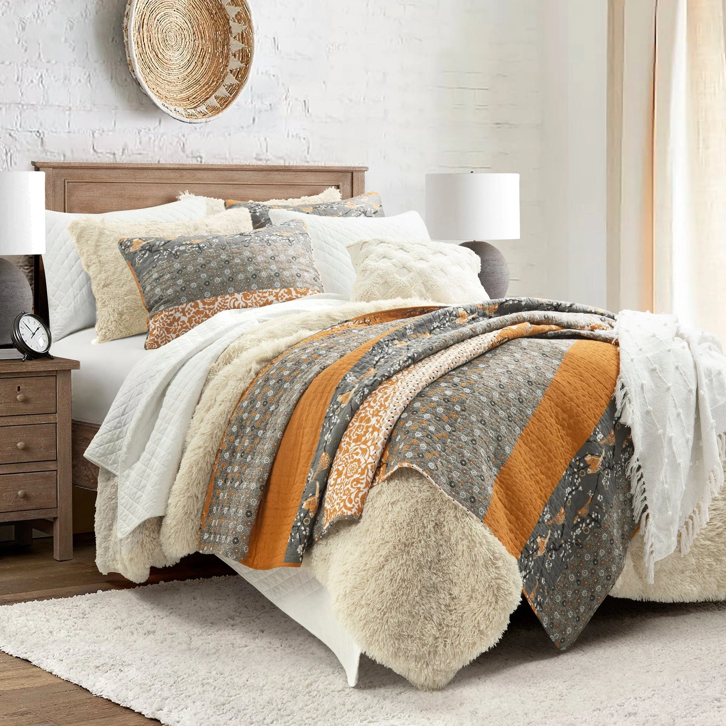 Royal Empire 3 Piece Quilt Set