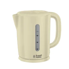 Russell Hobbs Darwin 1.7L 2.2KW Plastic Jug Kettle - Cream