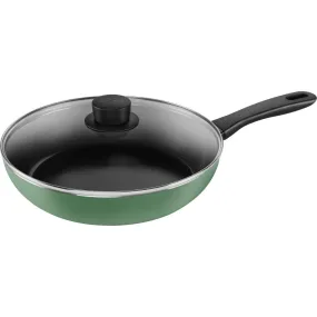 Saute Frying Pan With Lid 28 Cm Green