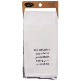 Set of 2 Country Kitchen Towels