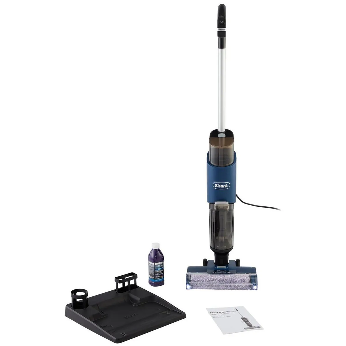 Shark WD110UK HydroVac Wet & Dry Hard Floor Vacuum Cleaner - Navy Blue Open Box Clearance