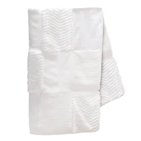 Signature White Patchwork Quilt