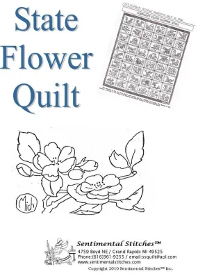 State Flower Quilt