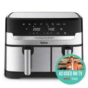 Tefal Dual Easy Fry & Grill Deluxe XXL Air Fryer EY905C