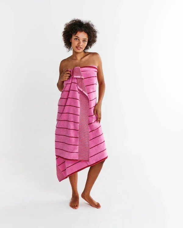 TERRY BEACH TOWEL | Iced Vovo Stripe