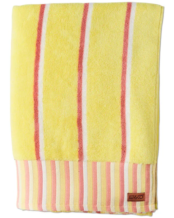 TERRY BEACH TOWEL | Pina Colada