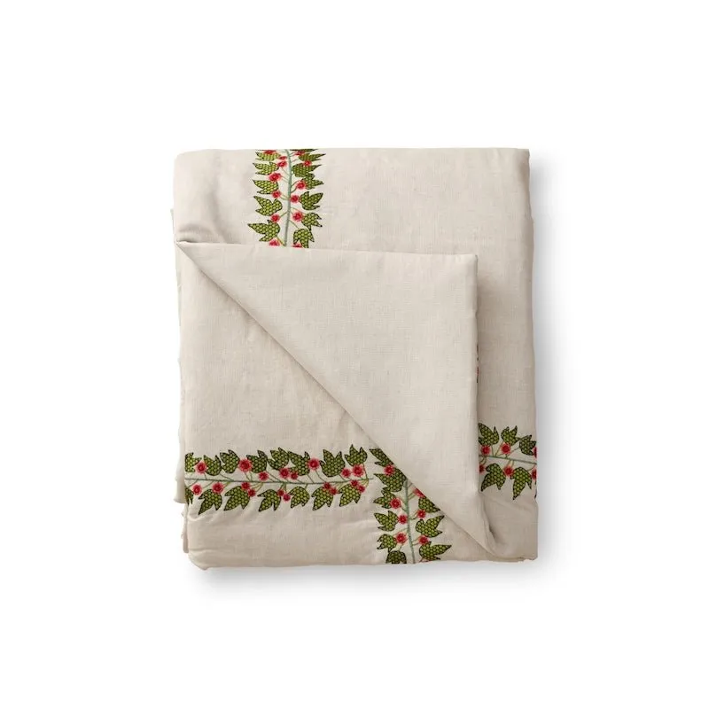 Tree of Life Accent Padded Throw by Ann Gish