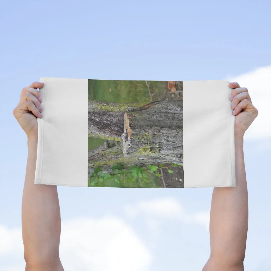 Tree Stump Rally Towel, 11x18