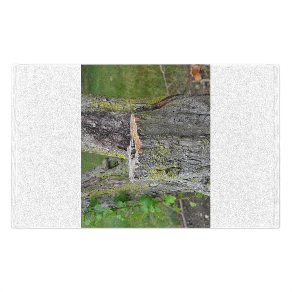 Tree Stump Rally Towel, 11x18