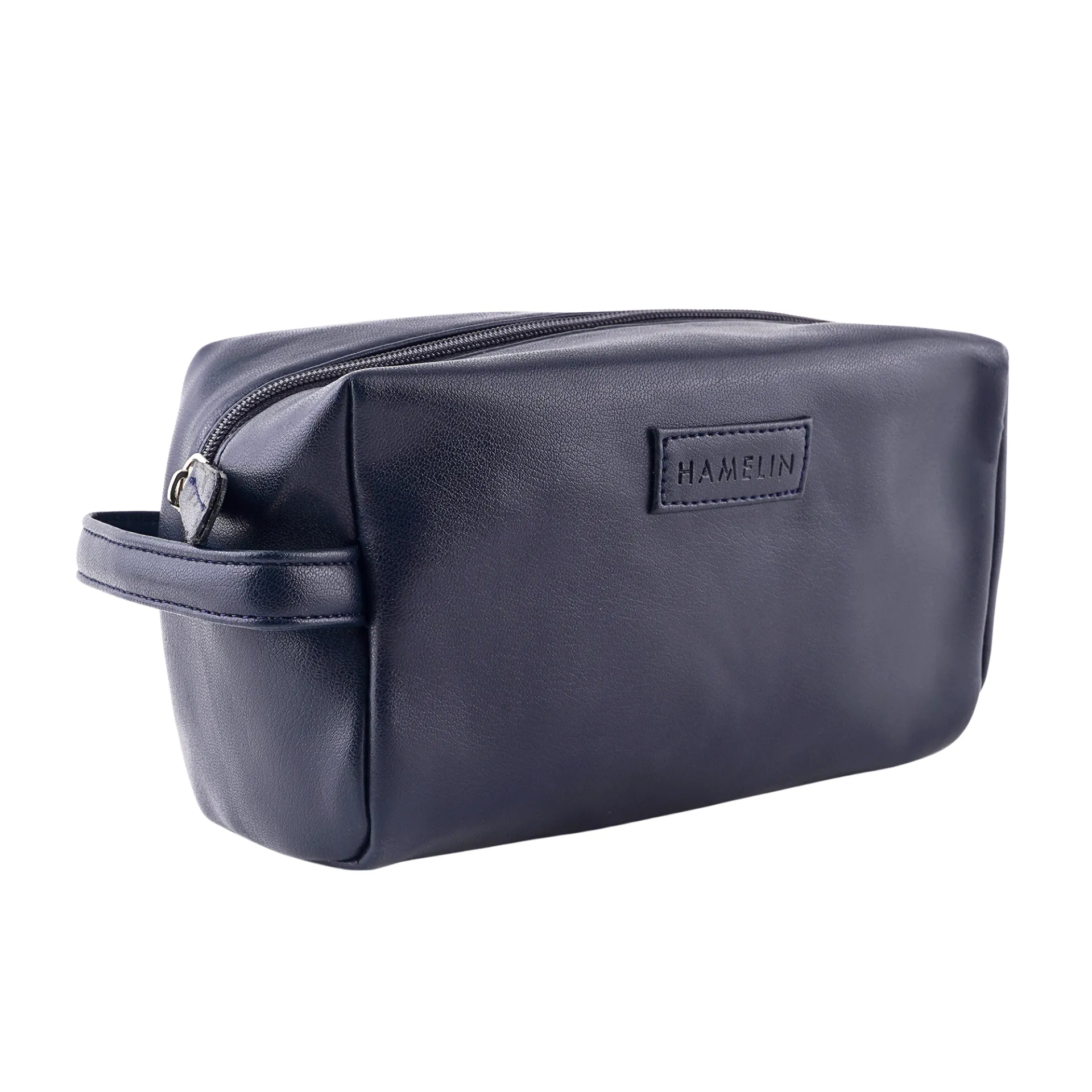 Tweed DOPP Kit for Men (Navy Blue)