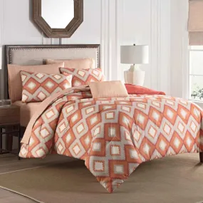 Twin Size Bed-In-A-Bag Comforter Set